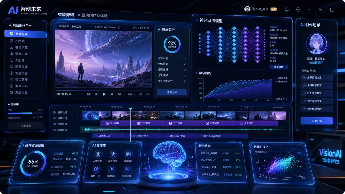 直播录屏合集AI视频创作工具